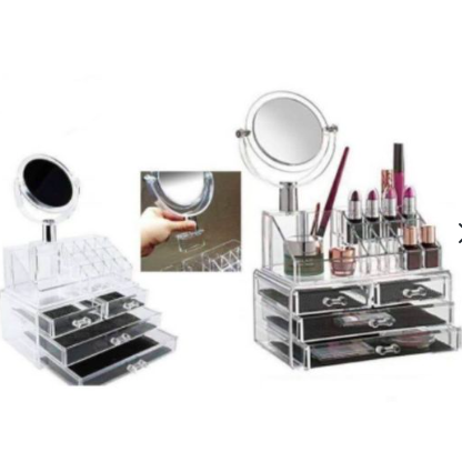 Miniatura 2 de ALMACENADOR DE MAQUILLAJE CON ESPEJO